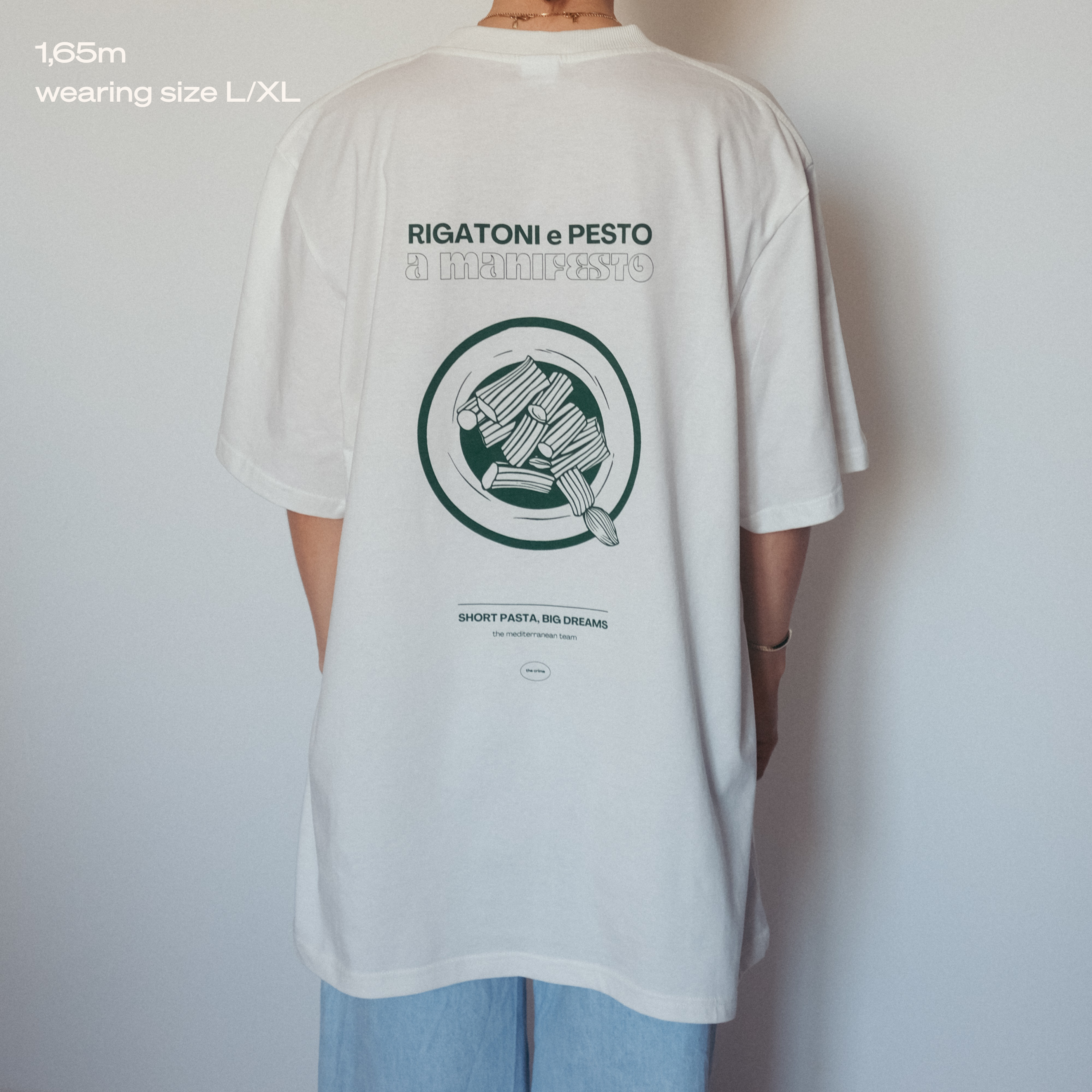 RIGATONI & PESTO Oversized T-Shirt