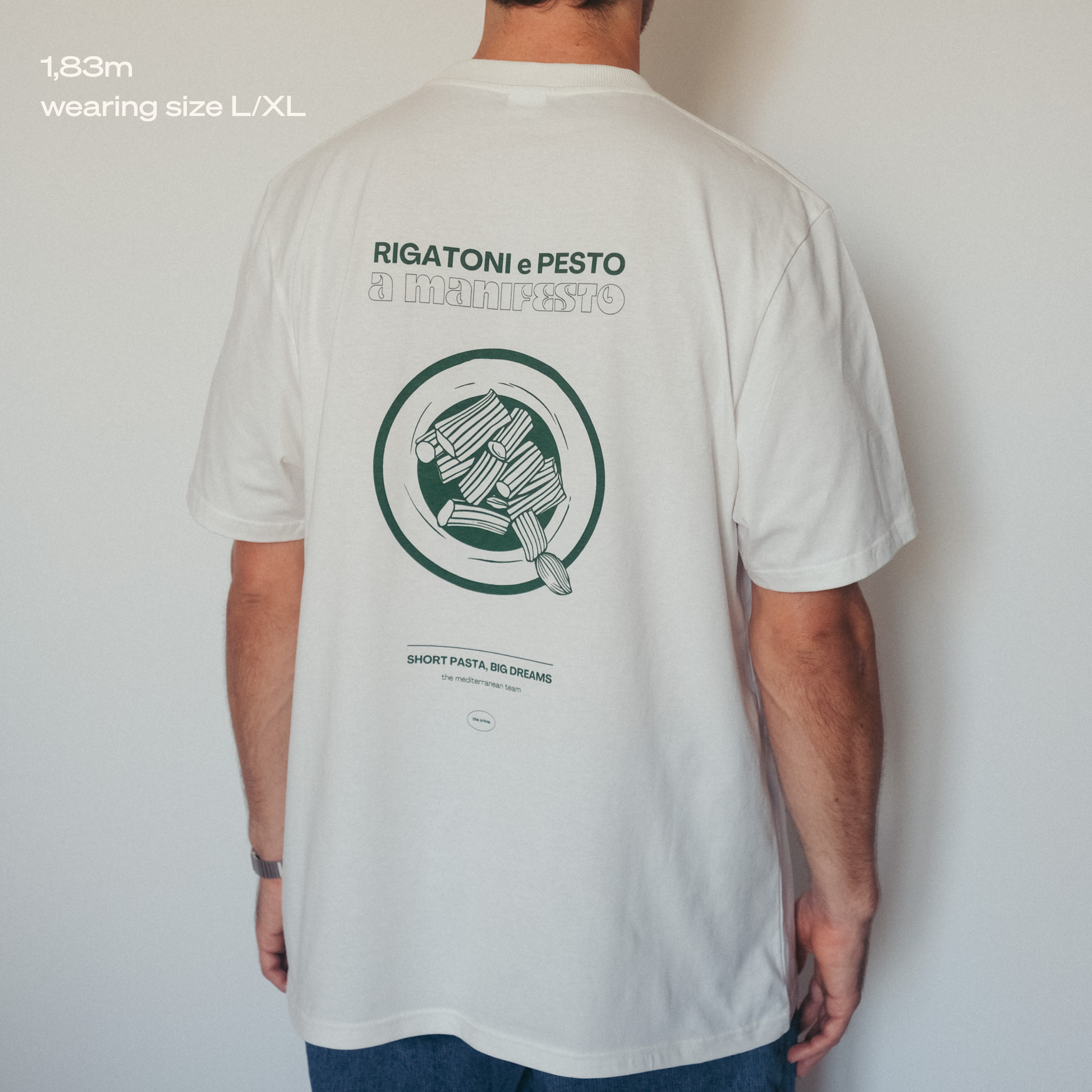 RIGATONI & PESTO Oversized T-Shirt