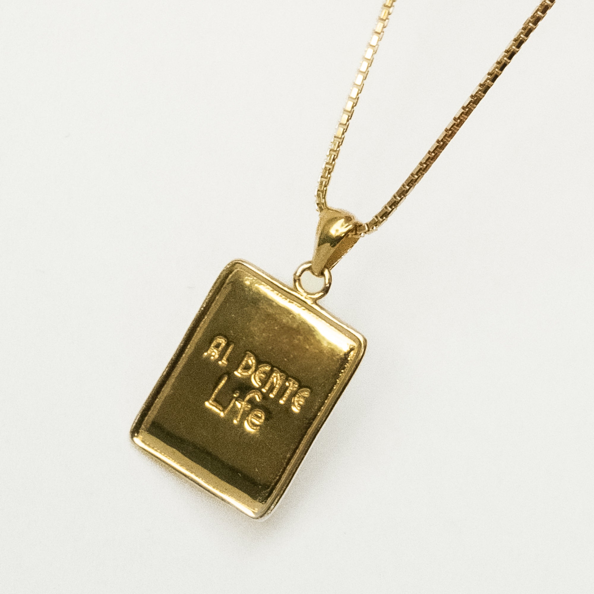AL DENTE LIFE / PASTA SOCIAL CLUB Gold Necklace