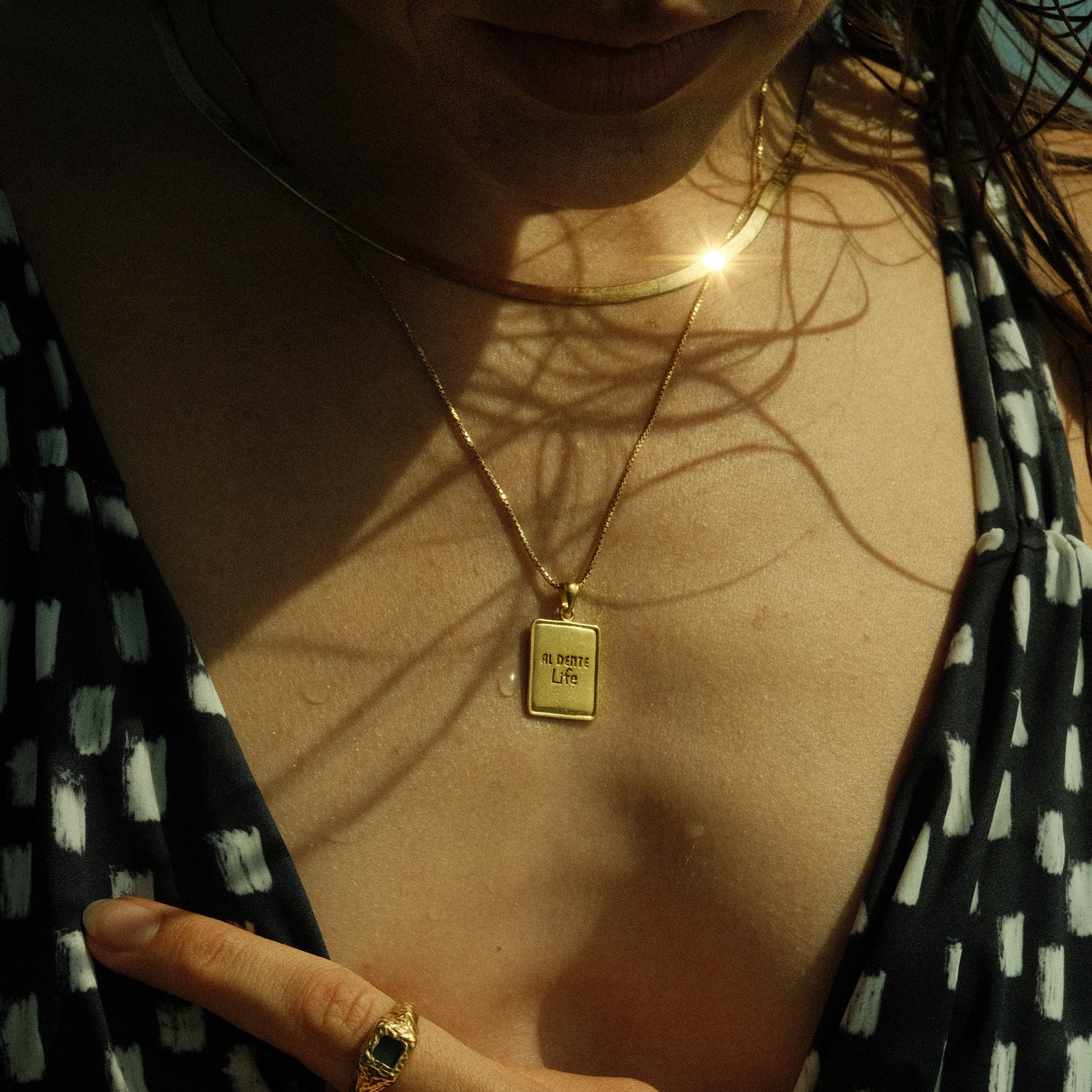 AL DENTE LIFE / PASTA SOCIAL CLUB Gold Necklace