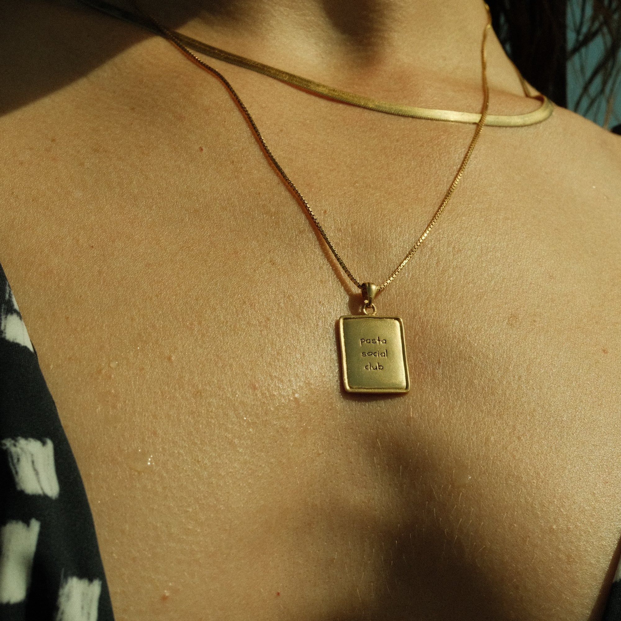 AL DENTE LIFE / PASTA SOCIAL CLUB Gold Necklace