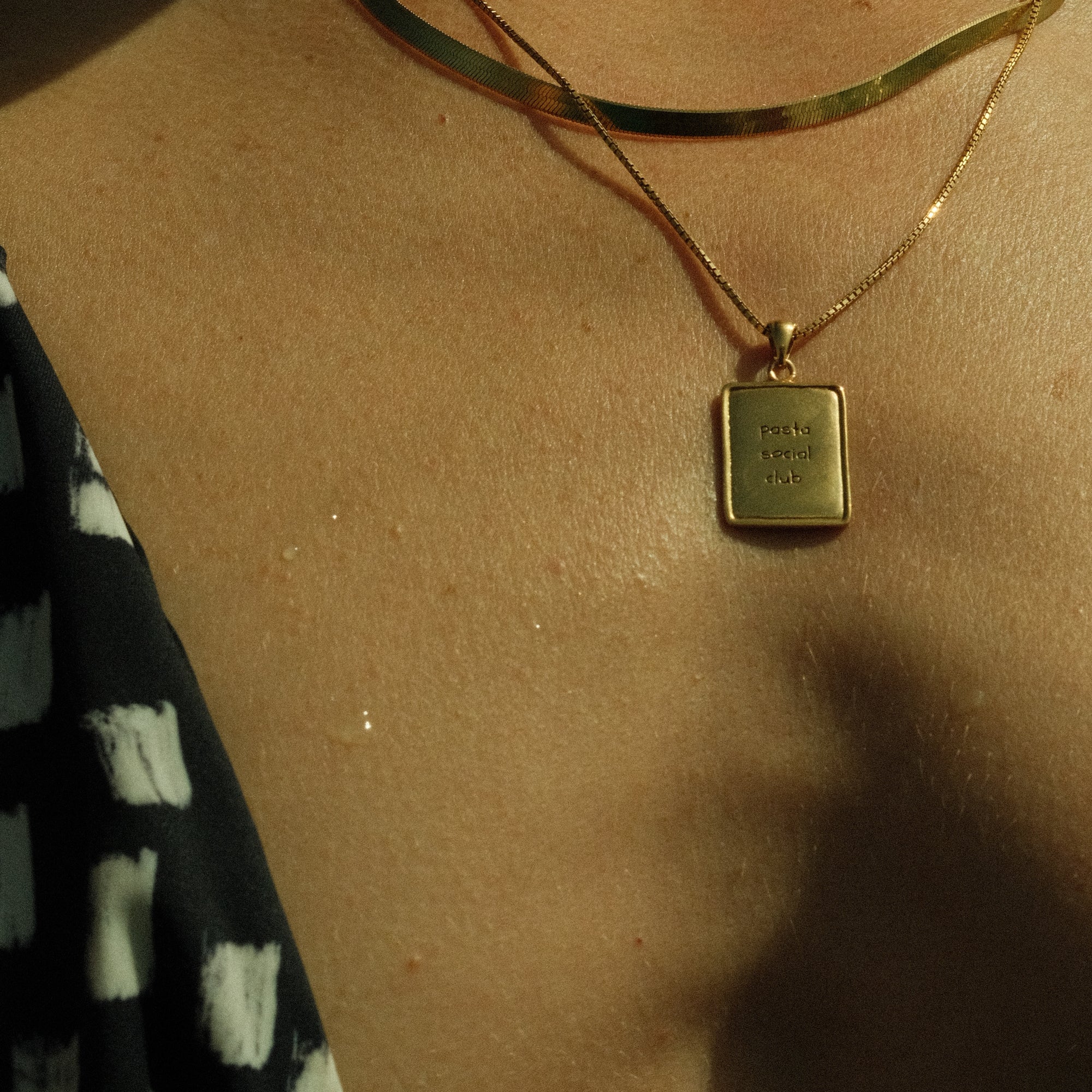 AL DENTE LIFE / PASTA SOCIAL CLUB Gold Necklace