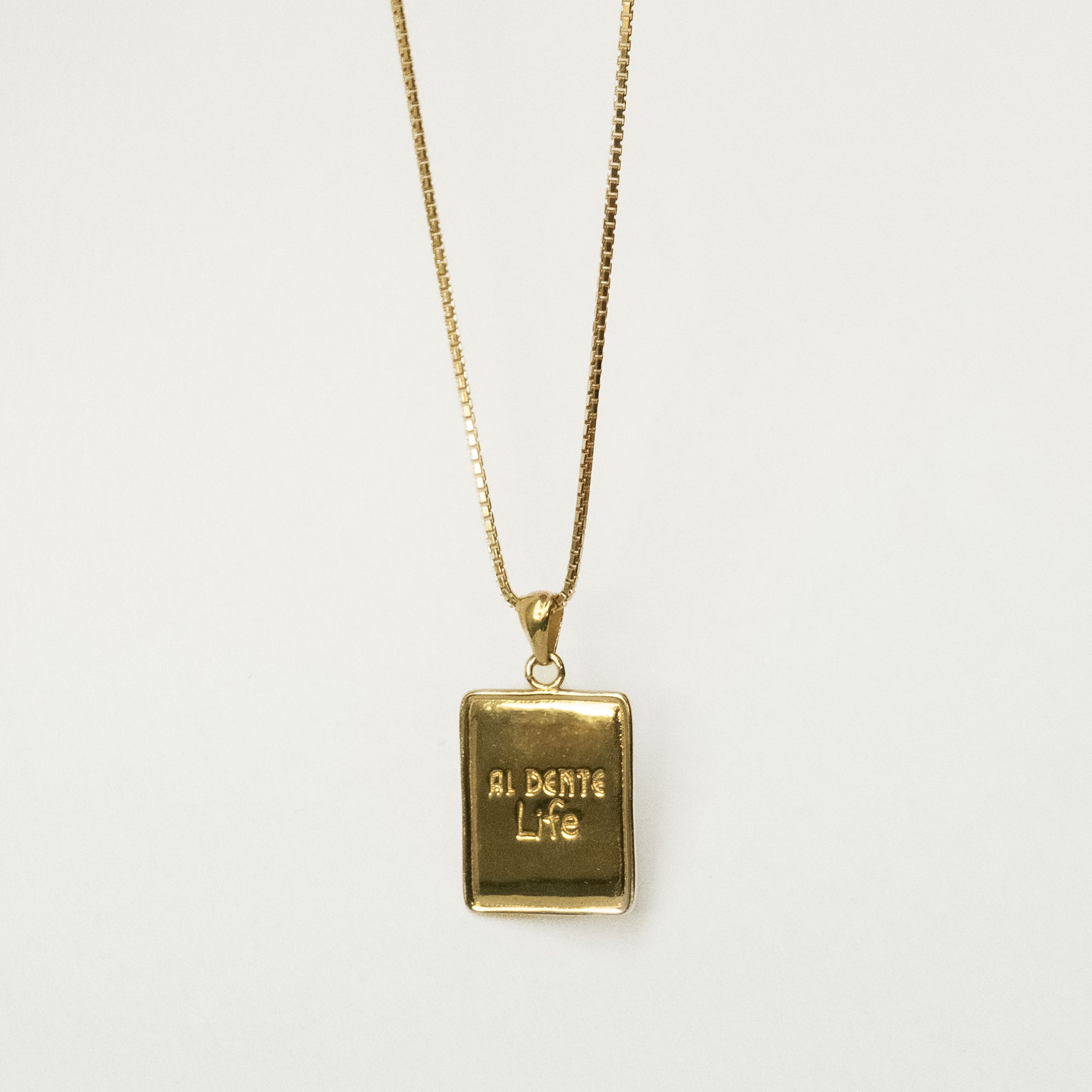 AL DENTE LIFE / PASTA SOCIAL CLUB Gold Necklace