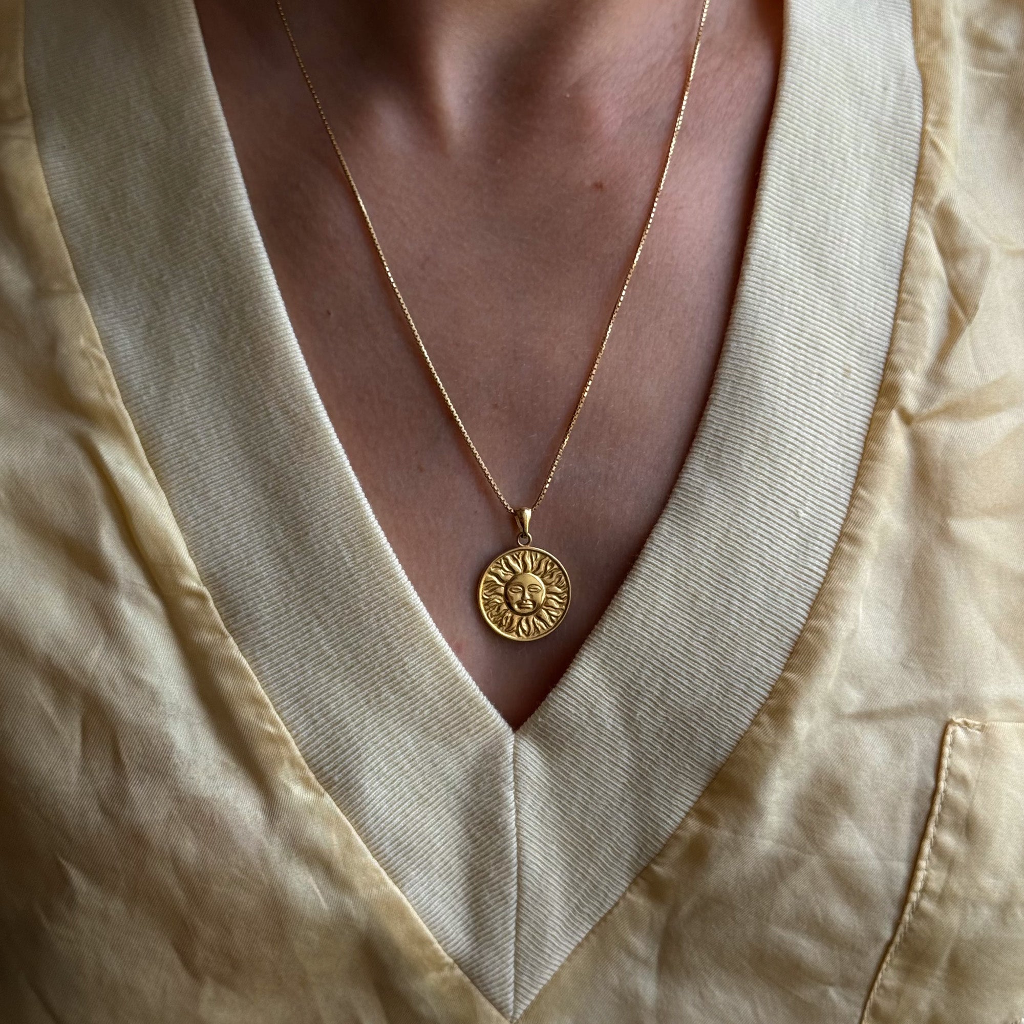GENTE DI SOLE Necklace Gold