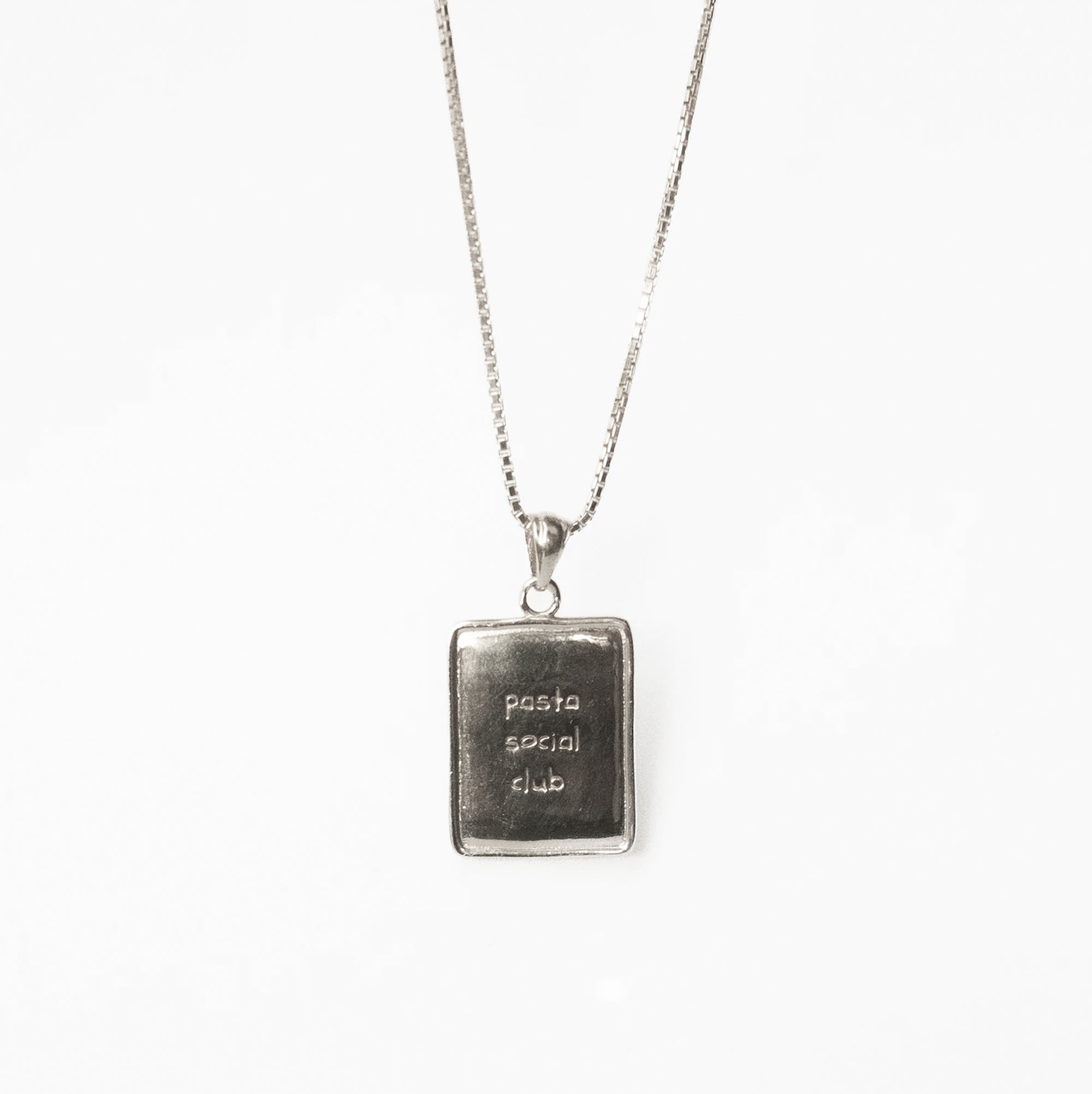 AL DENTE LIFE / PASTA SOCIAL CLUB Silver Necklace