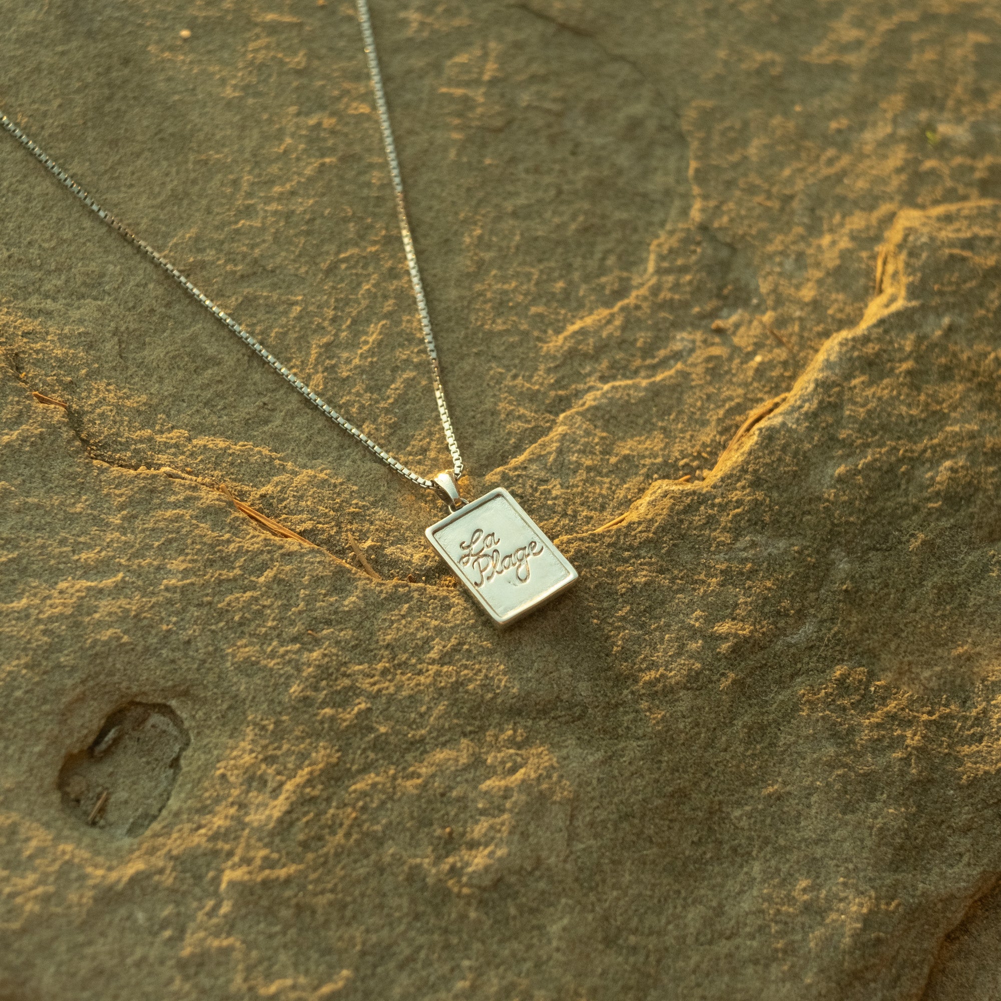 "LA PLAGE" Necklace Silver