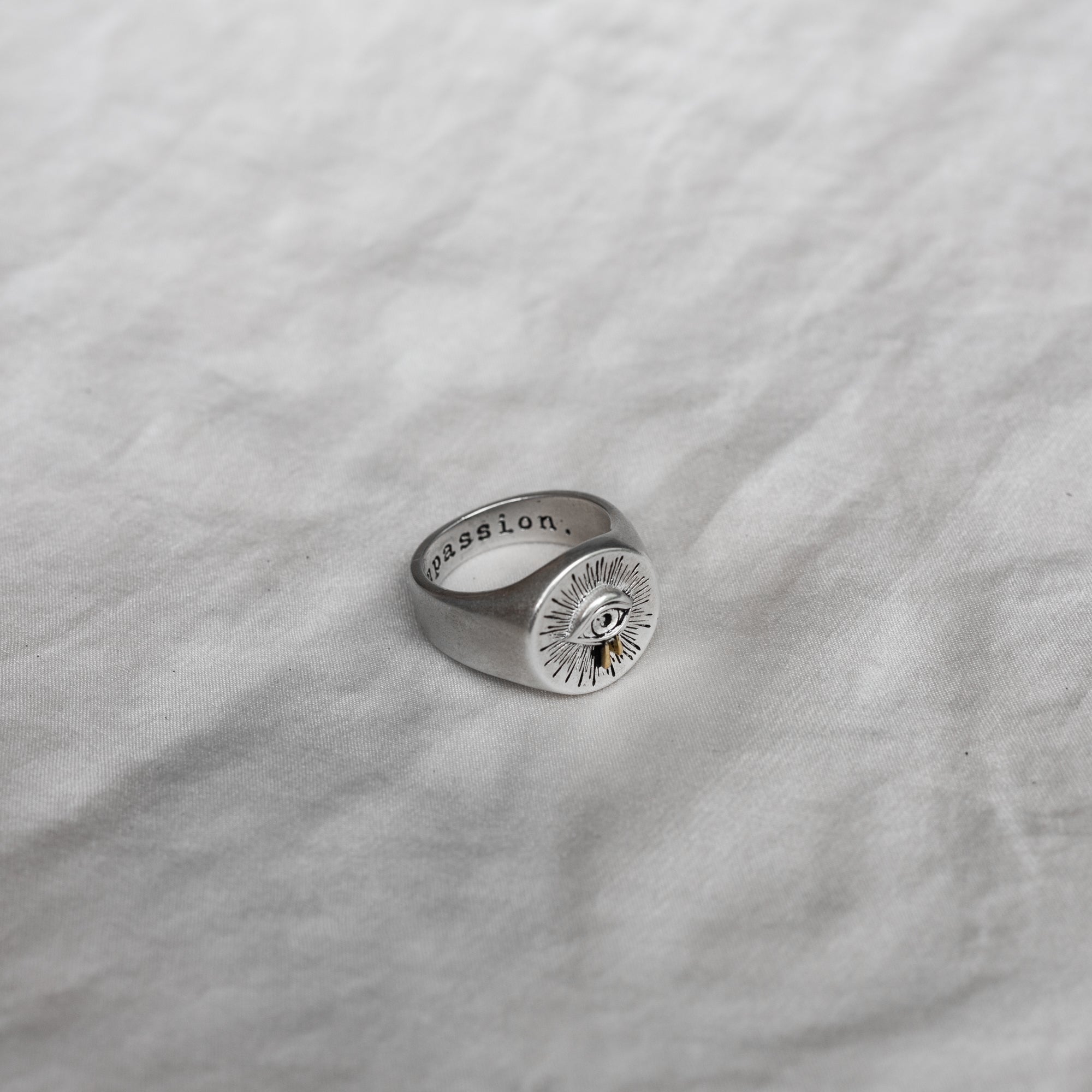 COMPASSION RING SILVER