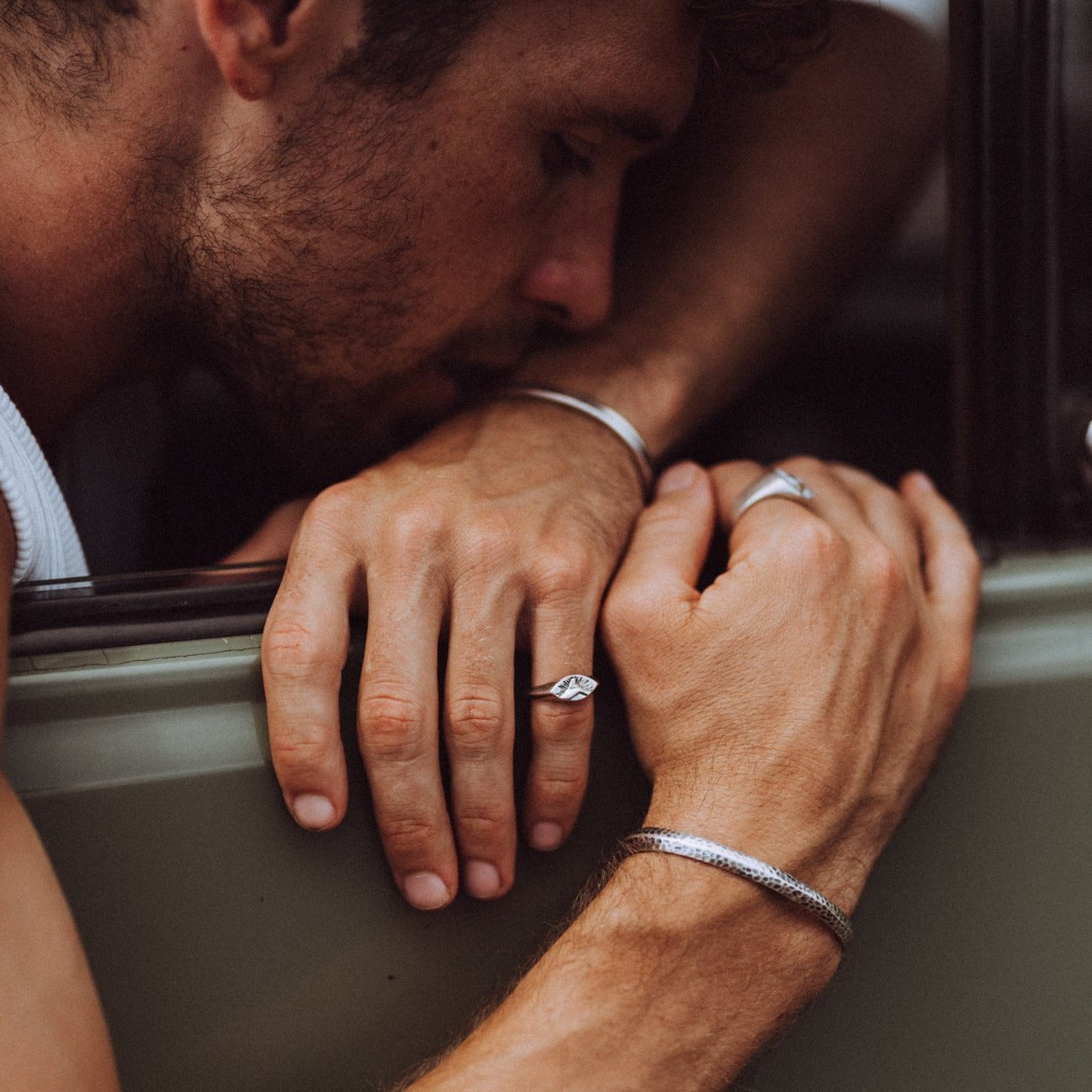 SUNSET ON LIONSHEAD RING SILVER