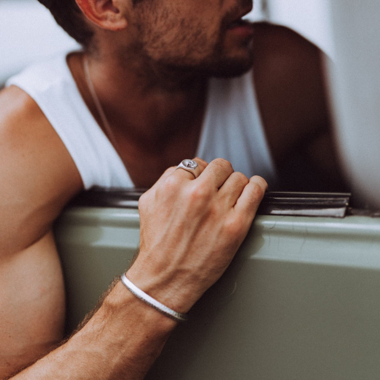 COMPASSION RING SILVER