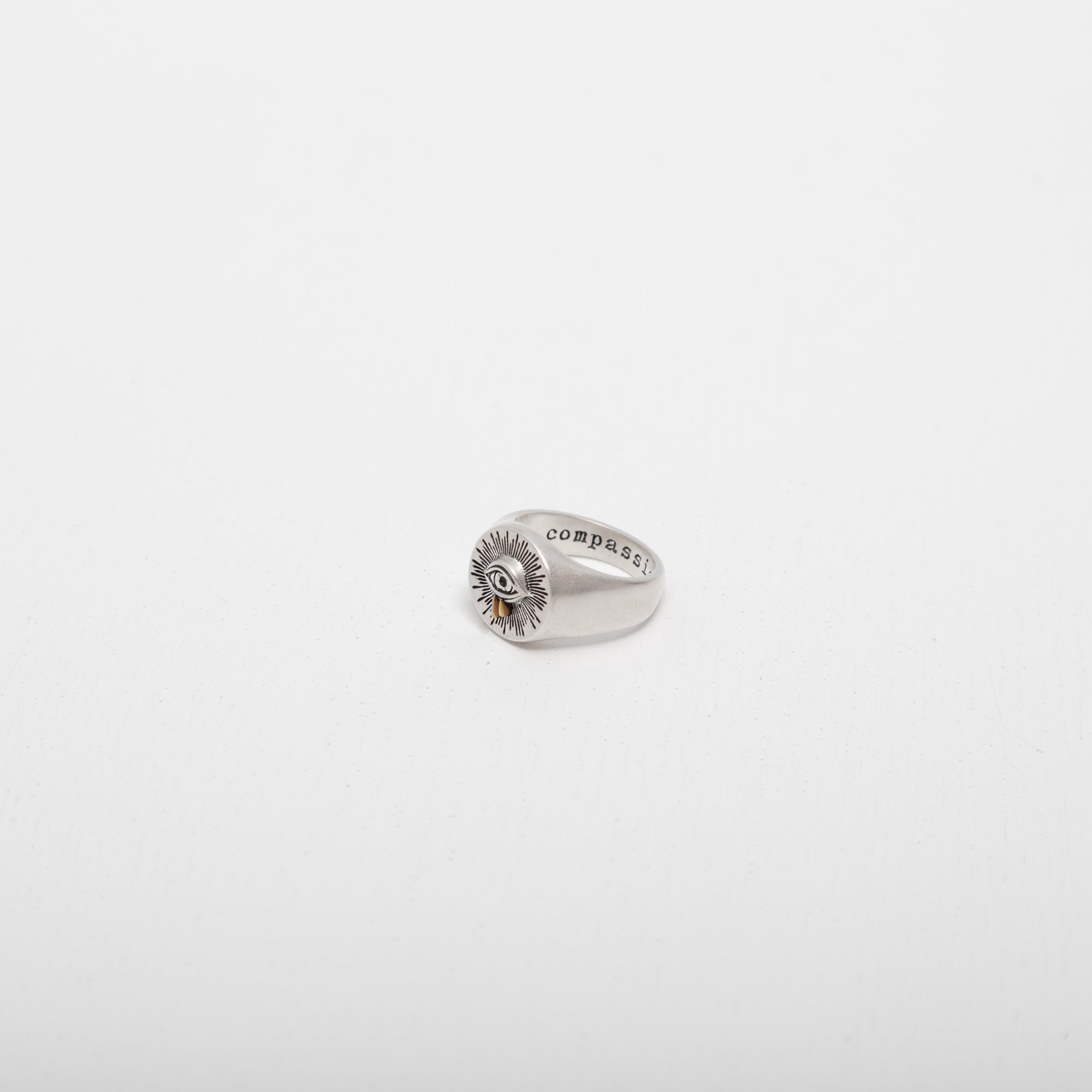 COMPASSION RING SILVER