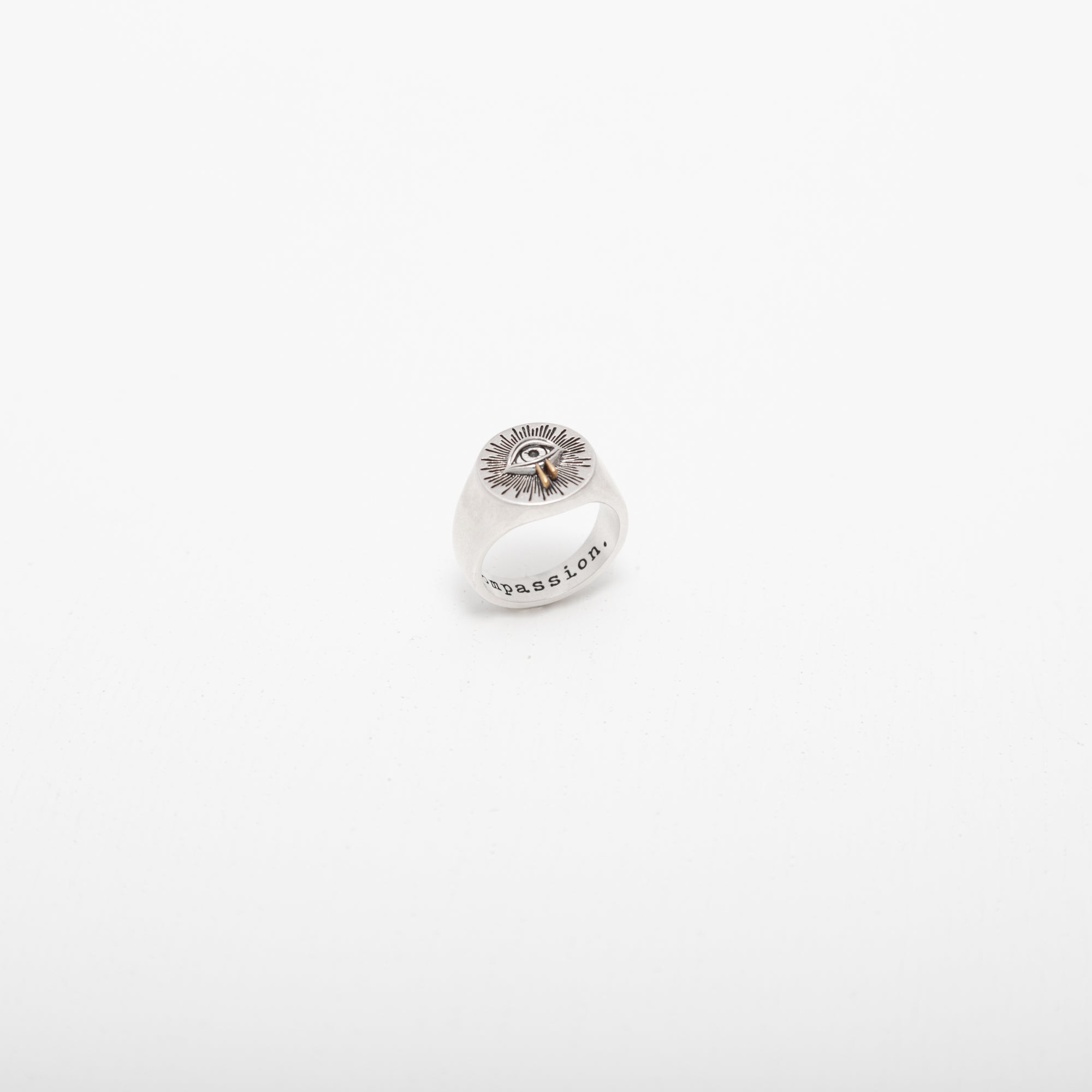 COMPASSION RING SILVER