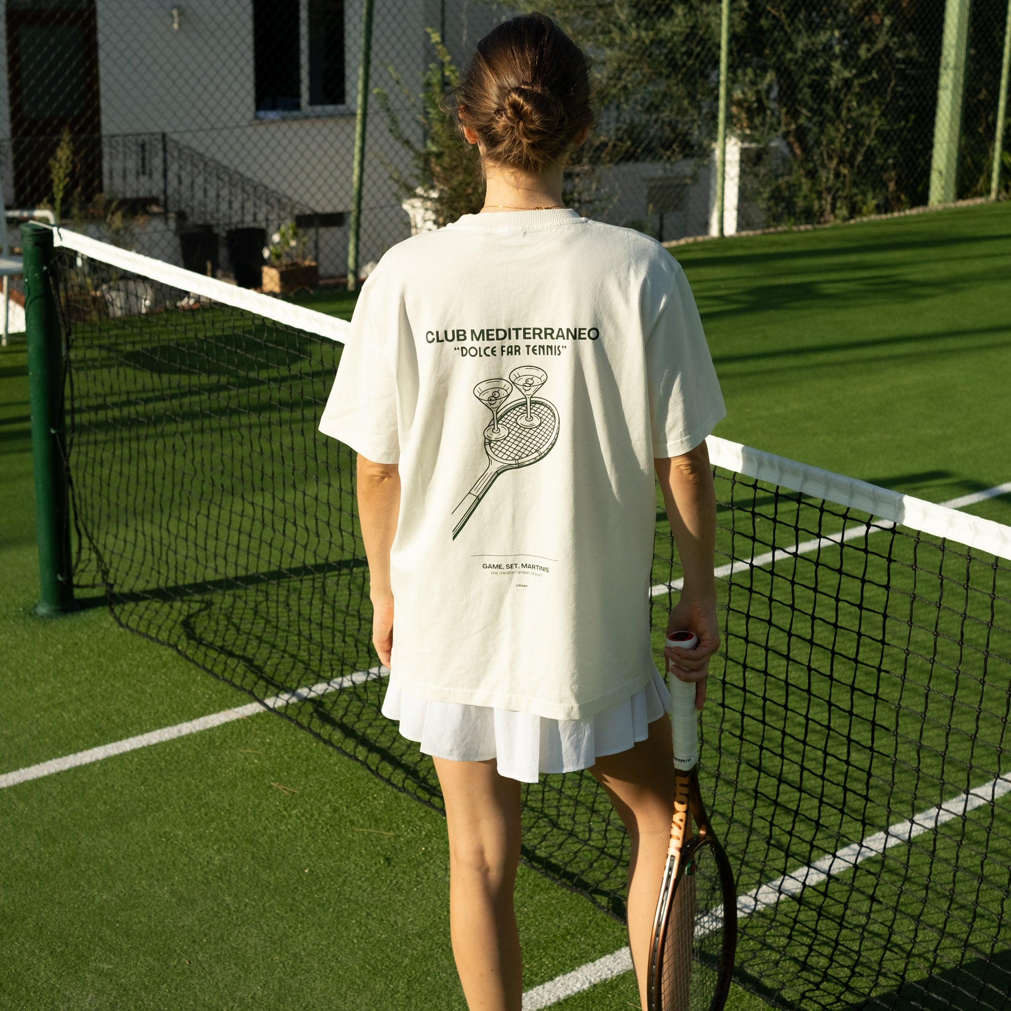 GAME, SET, MARTINIS Oversized T-Shirt