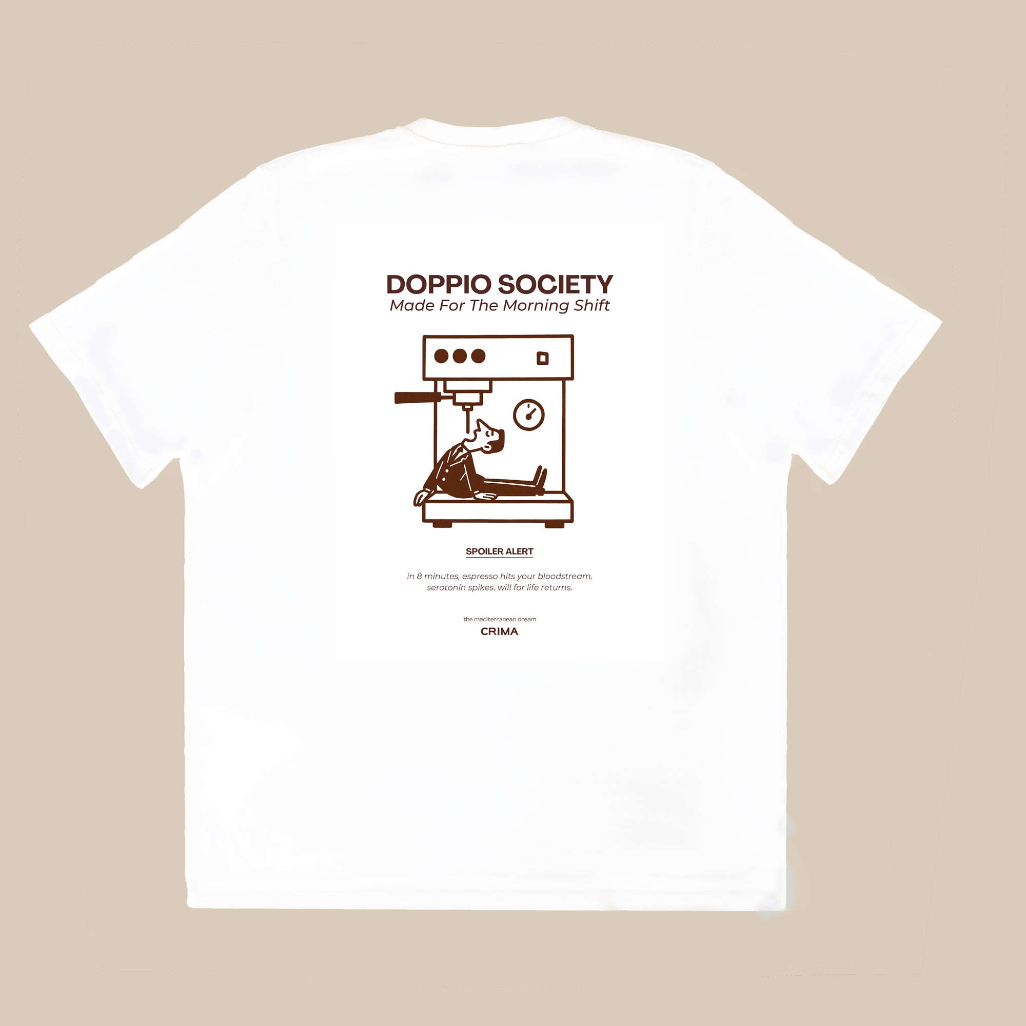 DOPPIO SOCIETY Oversized T-Shirt