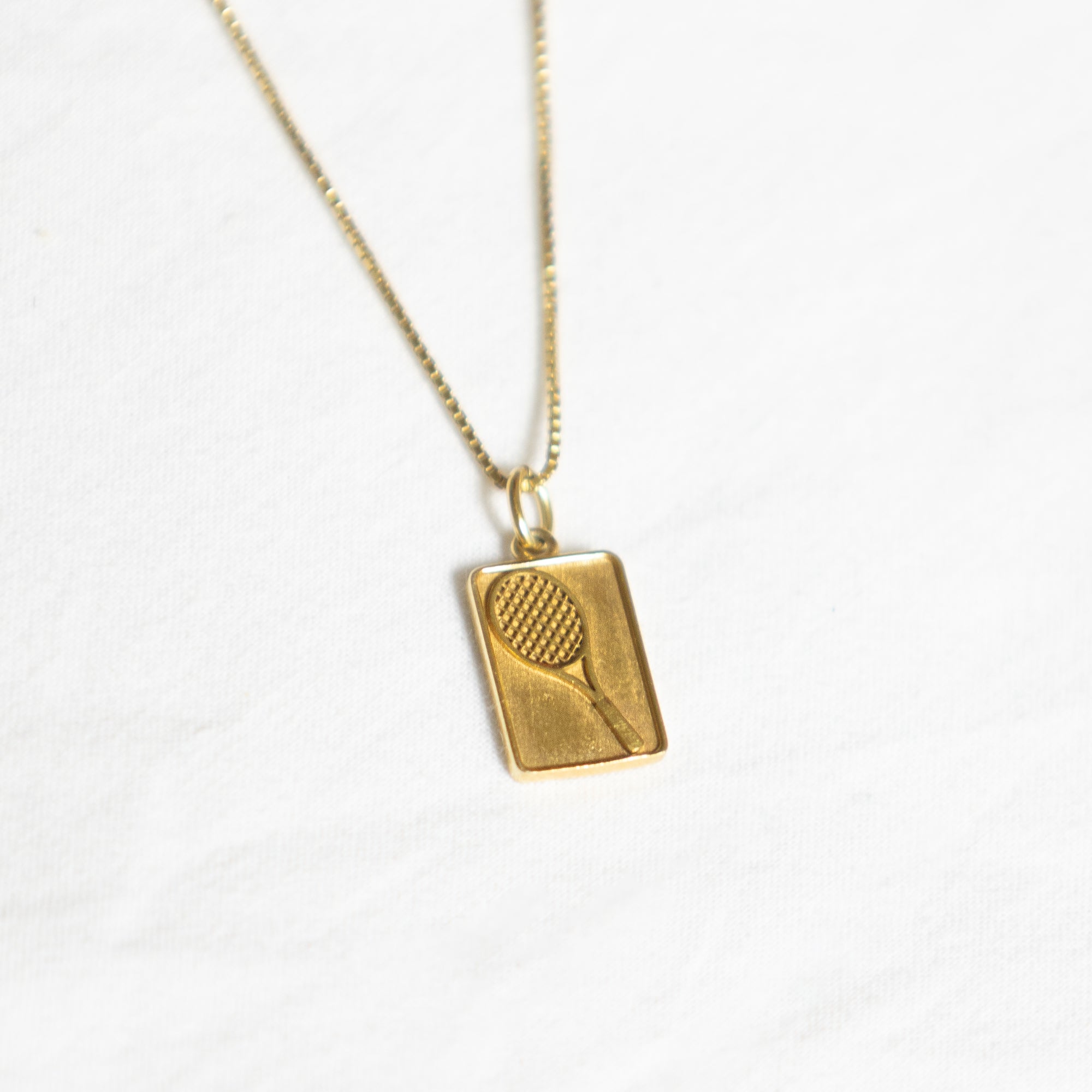 "LA DOLCE VITA" Tennis Club Gold Necklace