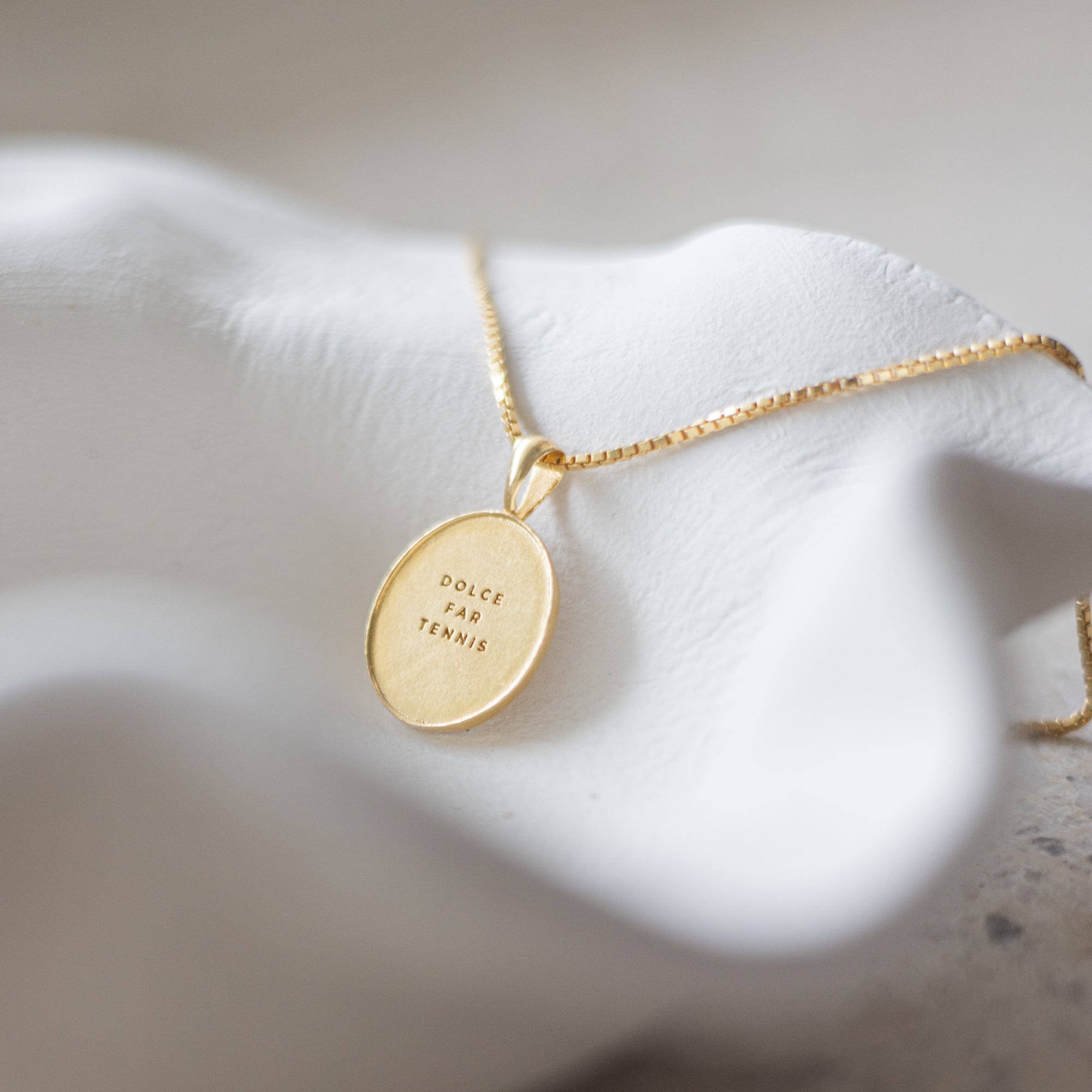 "DOLCE FAR TENNIS" Necklace Gold