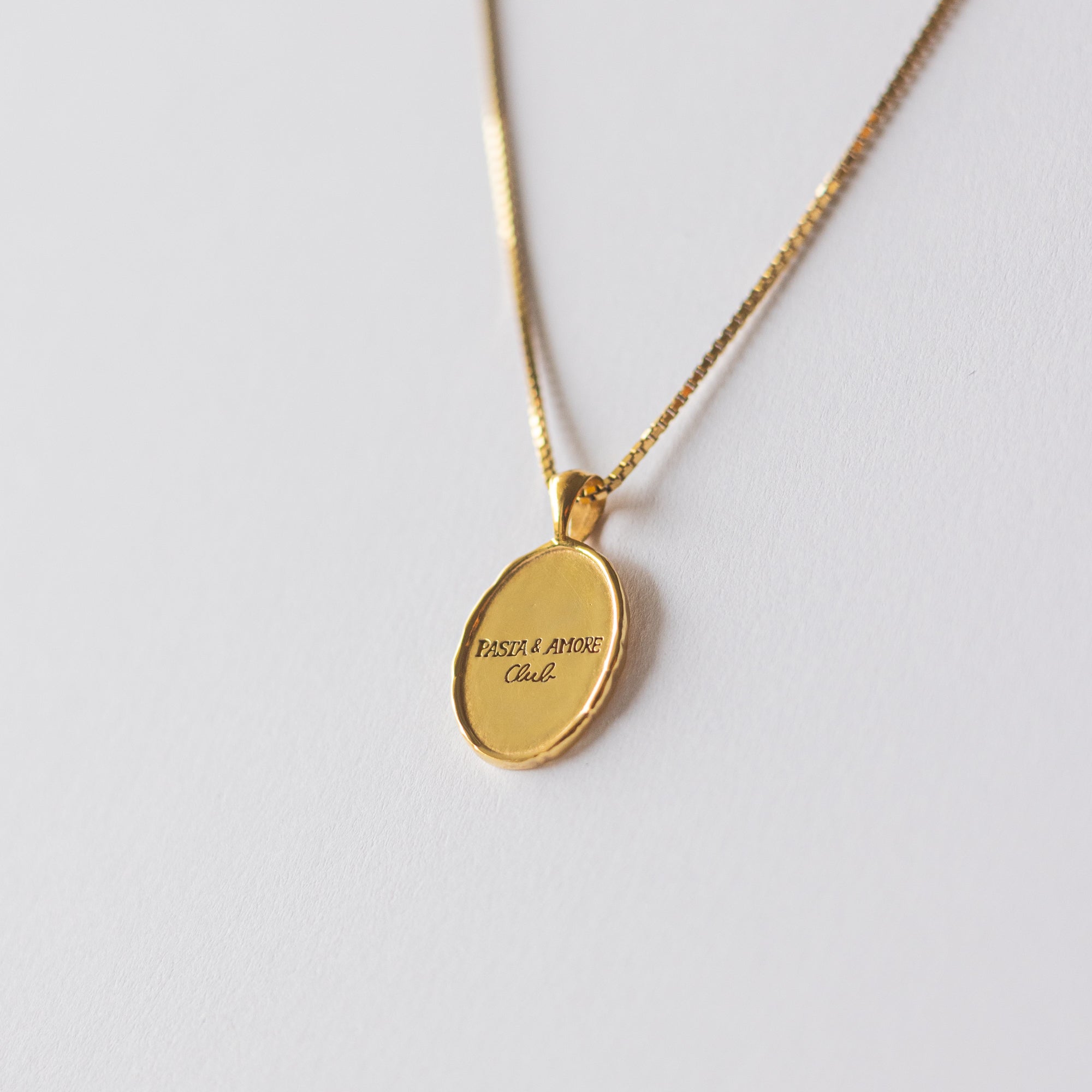 "PASTA & AMORE" Necklace Gold