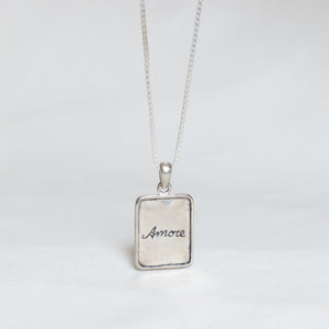 AMORE Necklace Silver