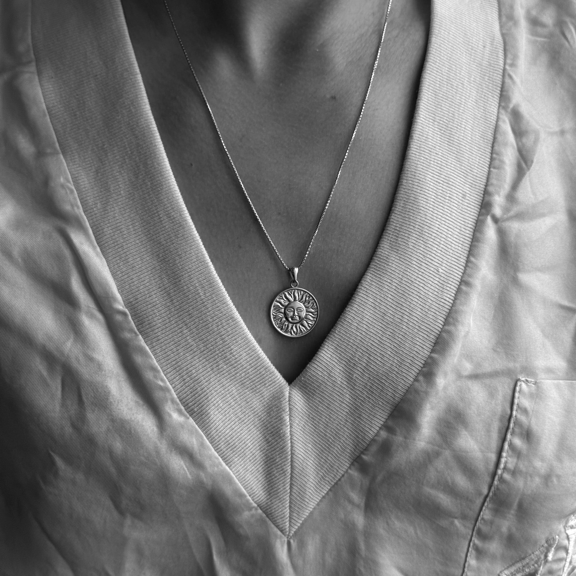 GENTE DI SOLE Necklace Silver