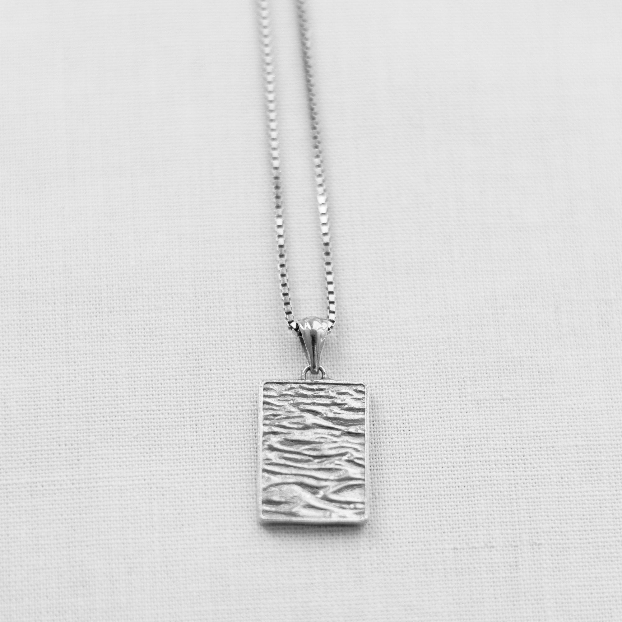 "LA PLAGE" Necklace Silver