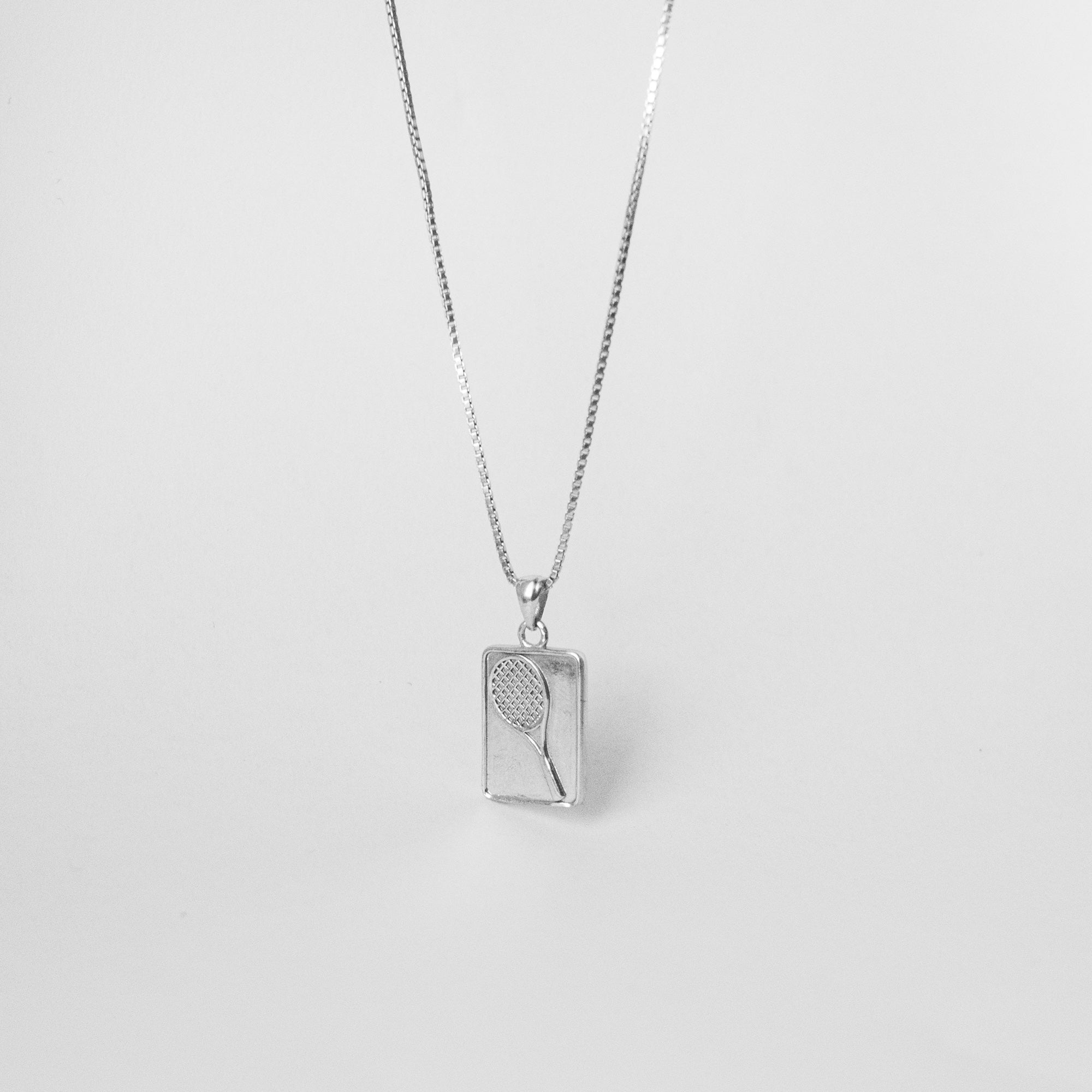 "LA DOLCE VITA" Tennis Club Silver Necklace