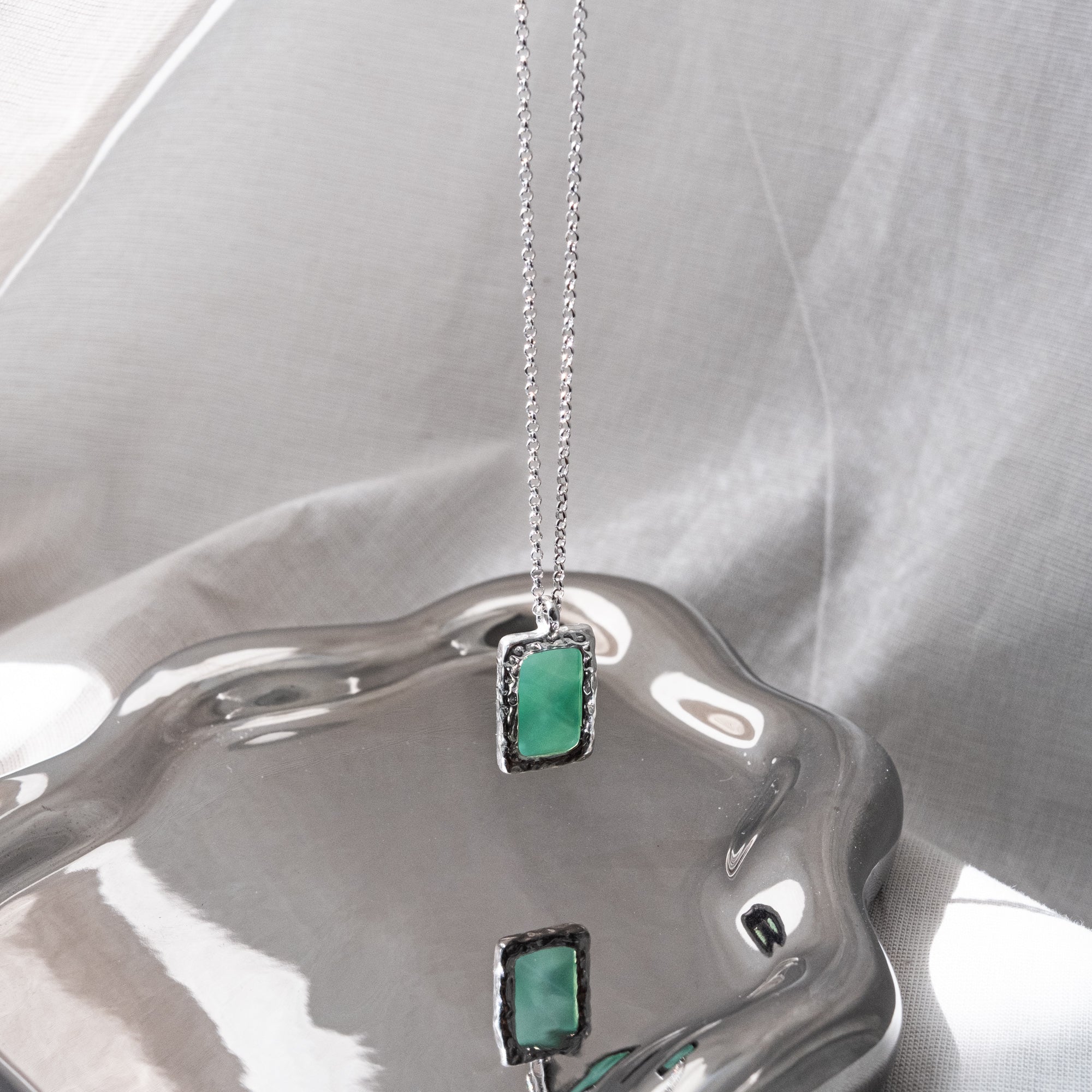 "Acqua di Capri" Necklace Silver