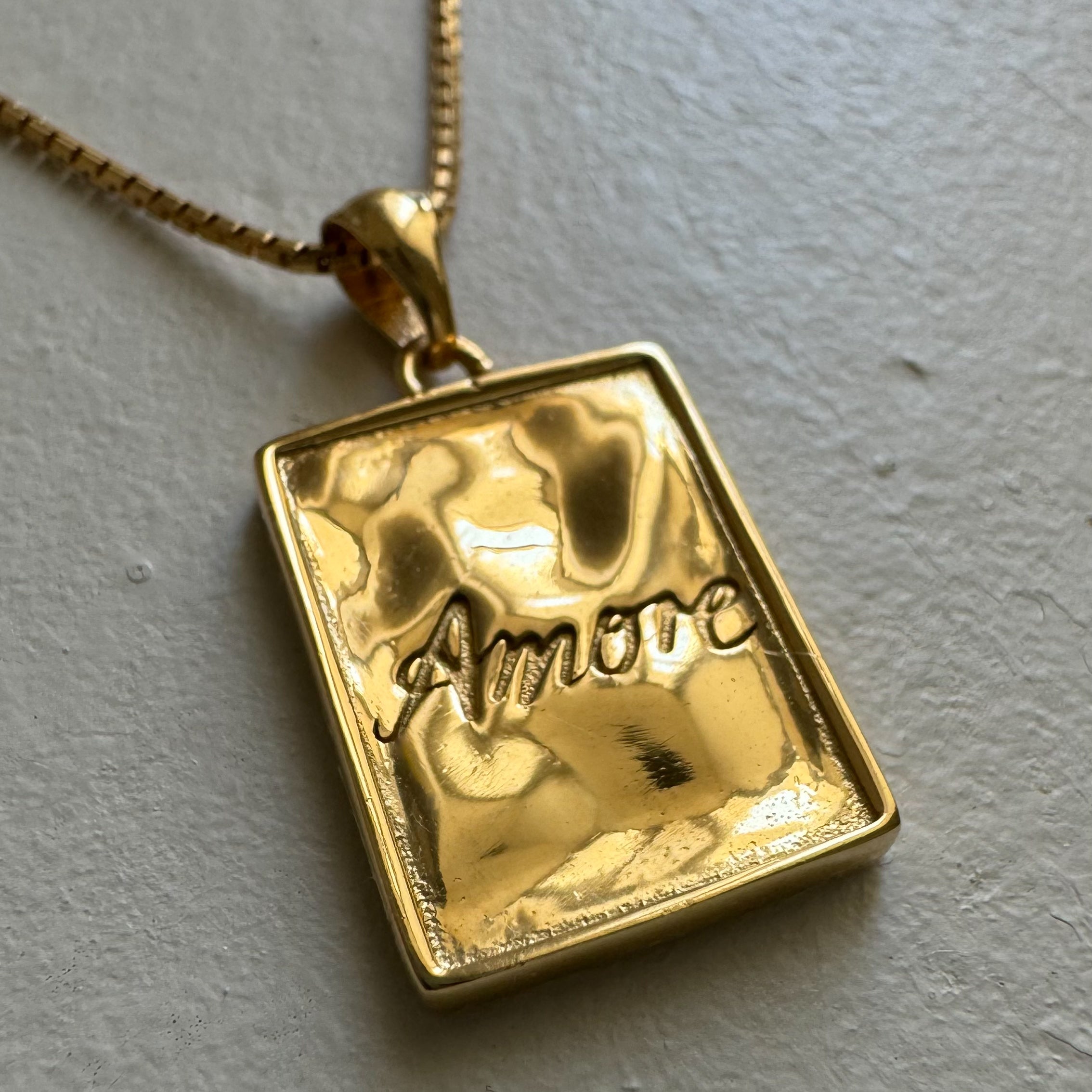 "AMORE PER SEMPRE" Necklace Gold