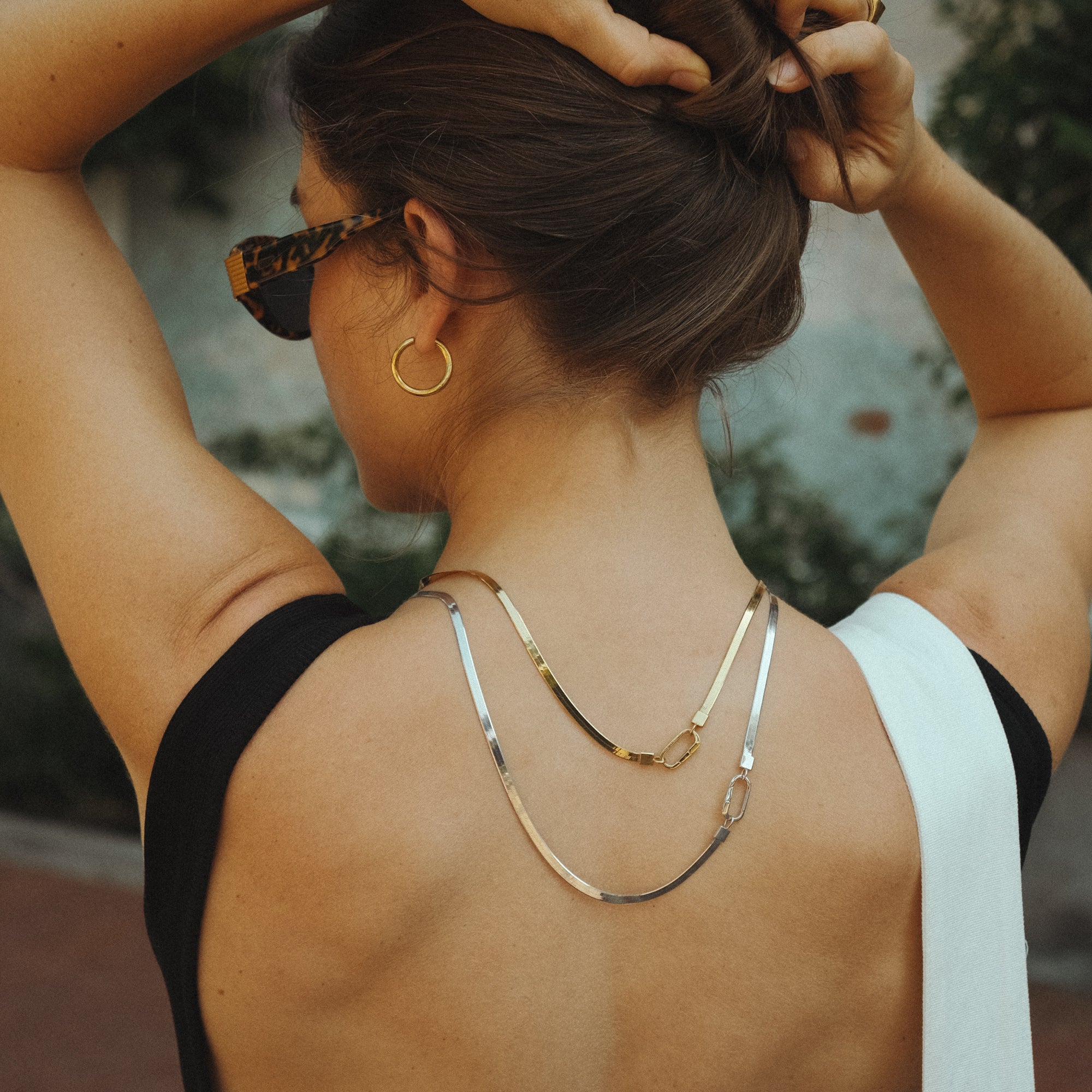 Collo di Serpente Necklace Silver