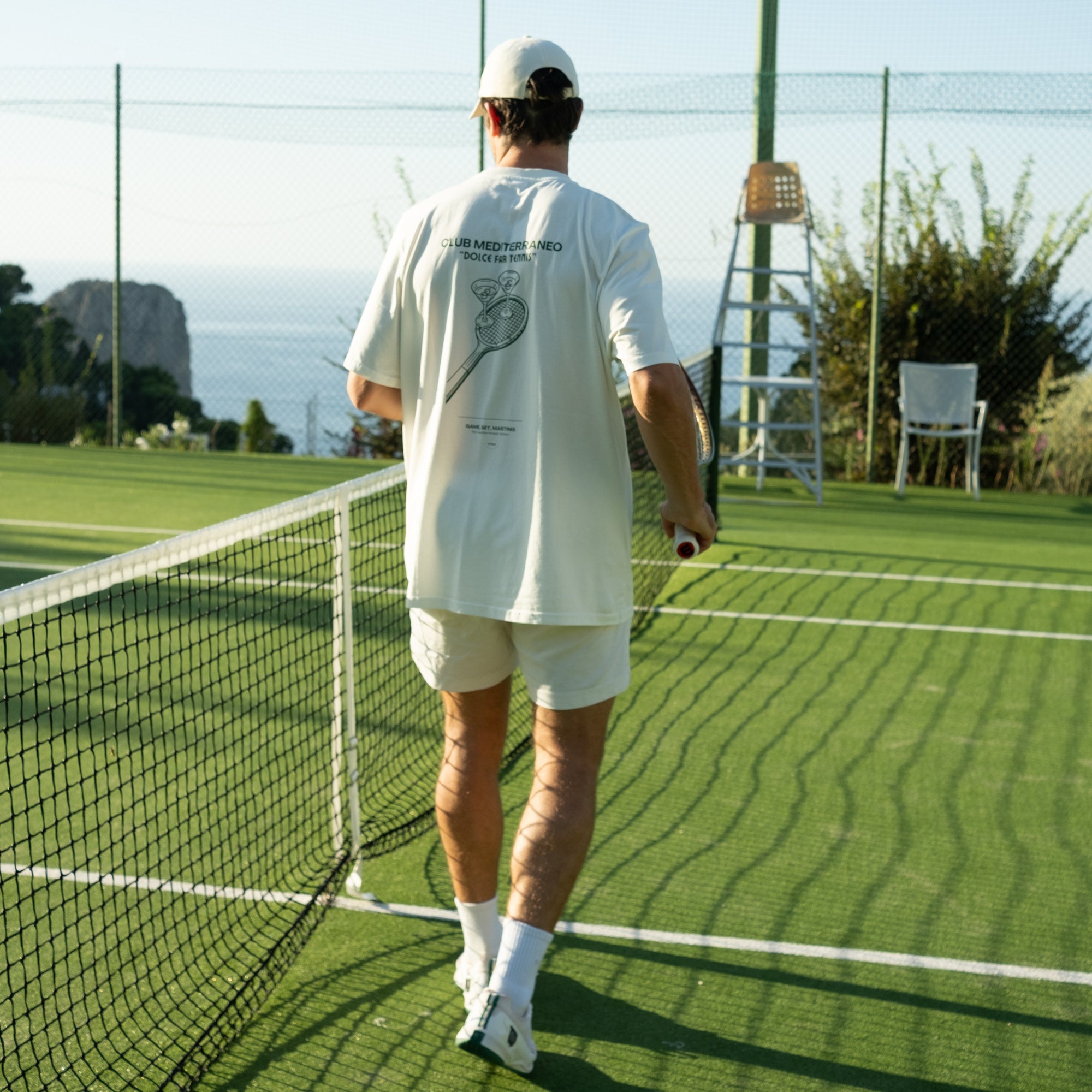 GAME, SET, MARTINIS Oversized T-Shirt