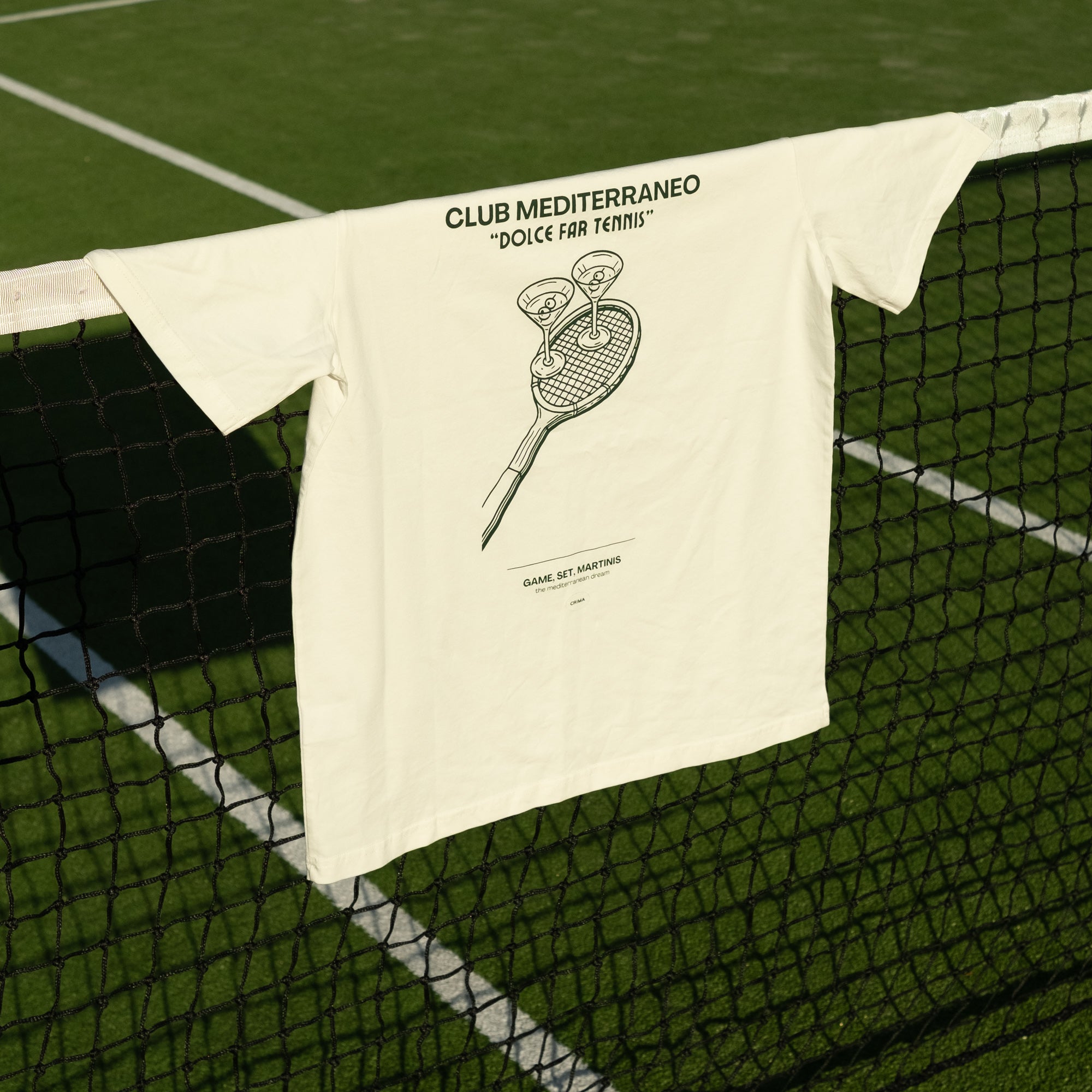 GAME, SET, MARTINIS Oversized T-Shirt