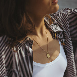 "LA PLAGE" Necklace Gold