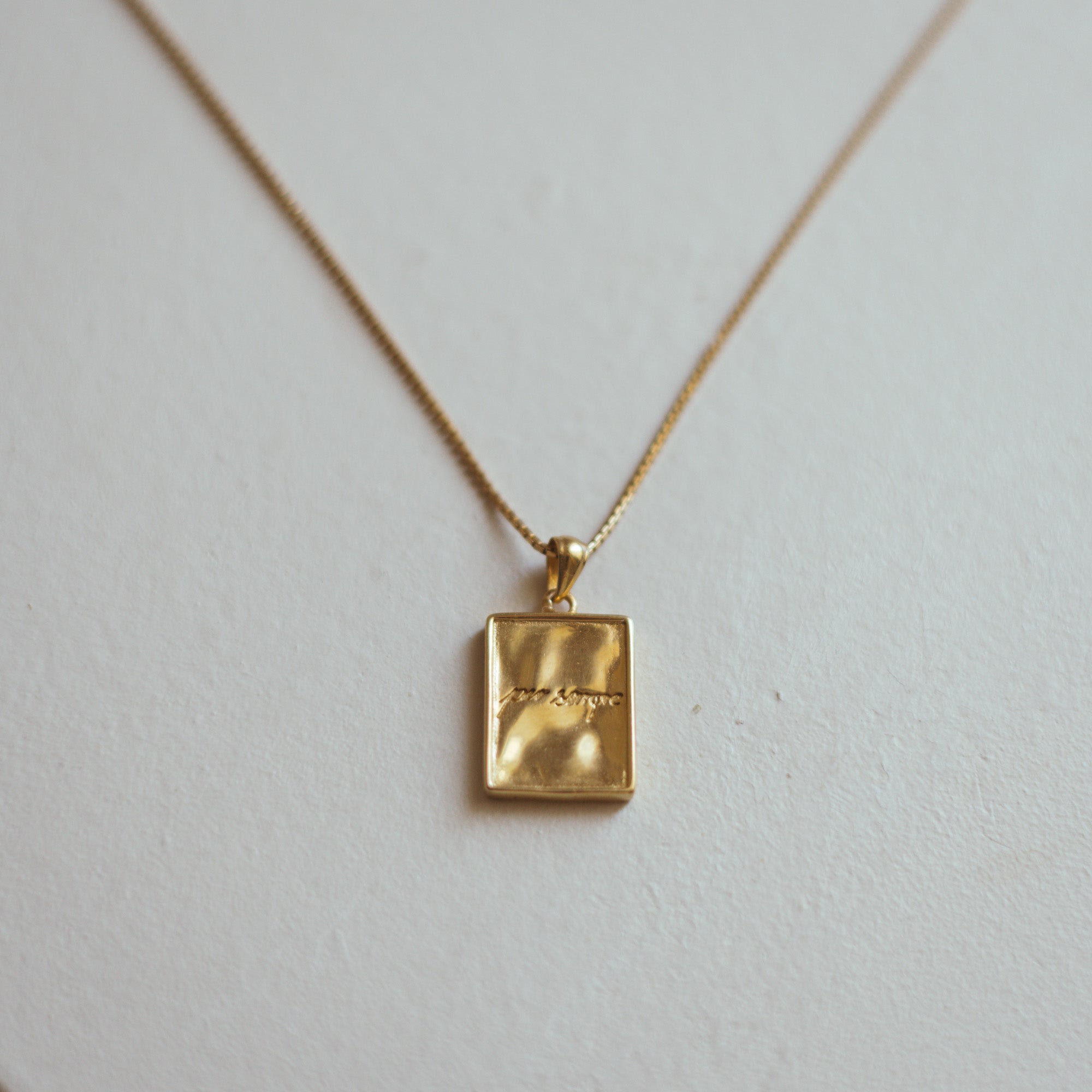 "AMORE PER SEMPRE" Necklace Gold