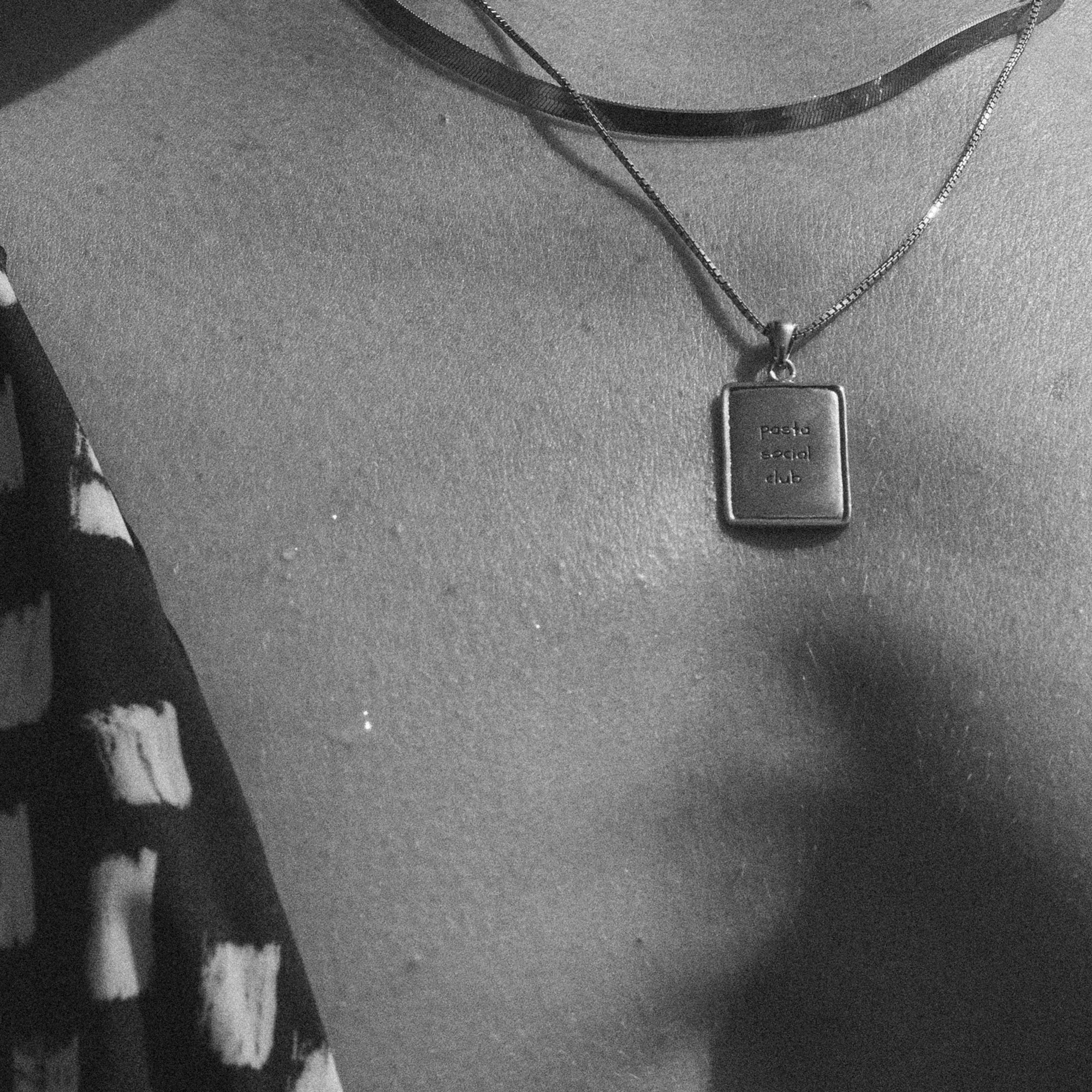 AL DENTE LIFE / PASTA SOCIAL CLUB Silver Necklace