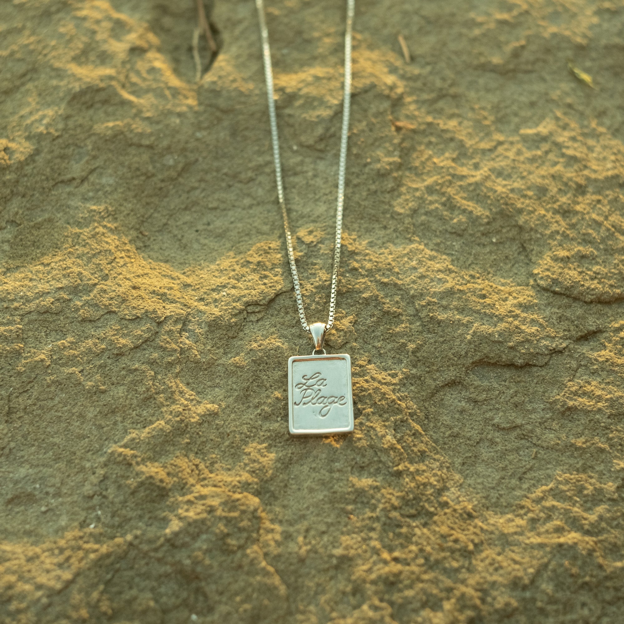 "LA PLAGE" Necklace Silver
